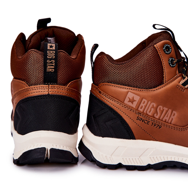 Zapatos Deportivos Altos Big Star II174179 Marrón negro 3