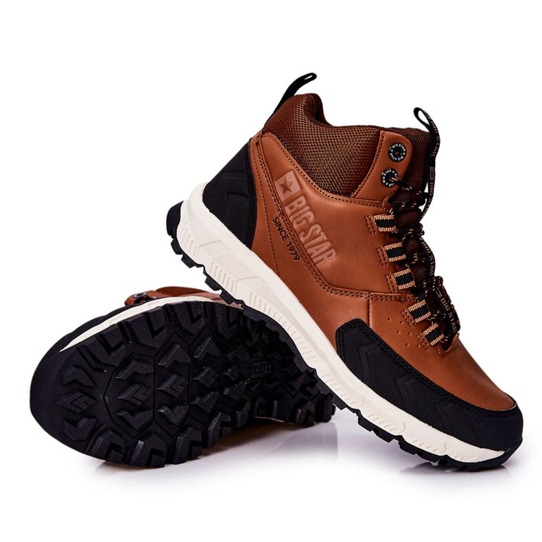 Zapatos Deportivos Altos Big Star II174179 Marrón negro 4