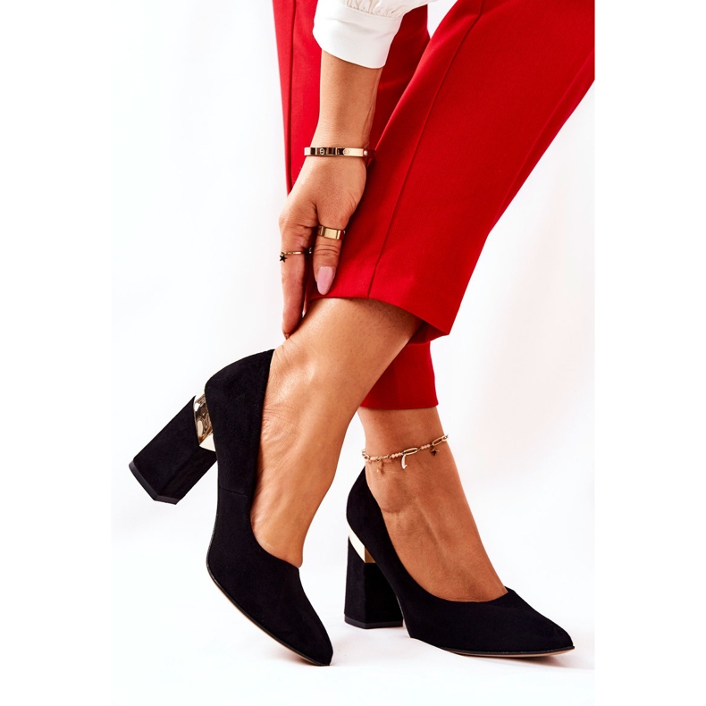 Lewski Shoes Zapatos De Salón De Ante Lewski 3117 Negro 1