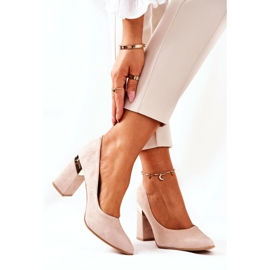 Lewski Shoes Zapatos De Salón De Ante Lewski 3117 Beige 2