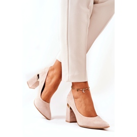 Lewski Shoes Zapatos De Salón De Ante Lewski 3117 Beige 6