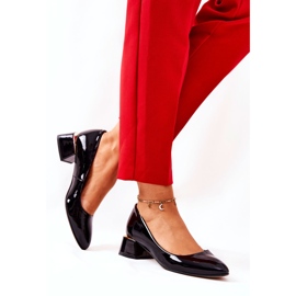 Lewski Shoes Zapatos De Salón De Piel Lacada Lewski 3118 Negro 4
