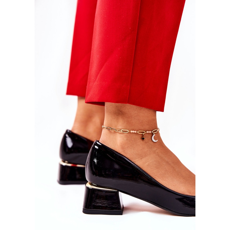 Lewski Shoes Zapatos De Salón De Piel Lacada Lewski 3118 Negro 1