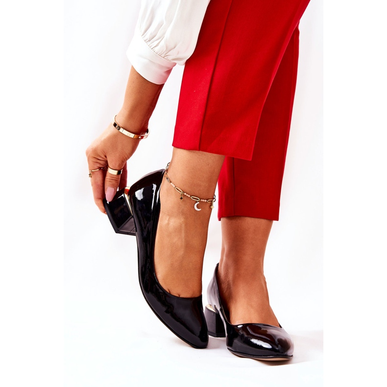 Lewski Shoes Zapatos De Salón De Piel Lacada Lewski 3118 Negro 2