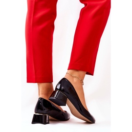 Lewski Shoes Zapatos De Salón De Piel Lacada Lewski 3118 Negro 5