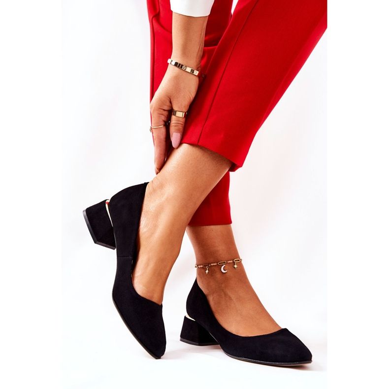 Lewski Shoes Zapatos De Salón De Ante Lewski 3118 Negro 2