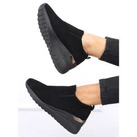 Zapatos cuña Biflo Negro 3