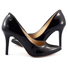 Saway Tacones de mujer 2333 barniz negro 4