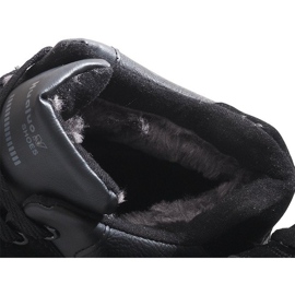 Botas de nieve cálidas H1737B Negro gris 4