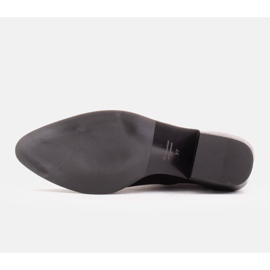 Marco Shoes Botines ante natural negro 7