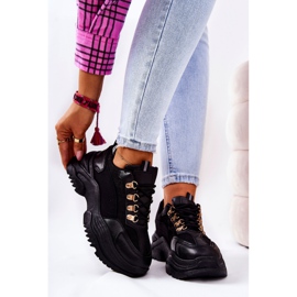 PM1 Zapatos deportivos en la plataforma Flynn negra negro 1
