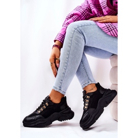 PM1 Zapatos deportivos en la plataforma Flynn negra negro 3