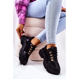 PM1 Zapatos deportivos en la plataforma Flynn negra negro 4