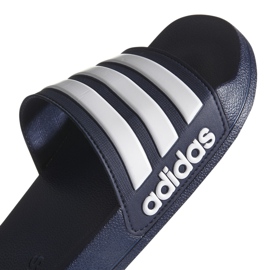 Zapatillas Adidas Adilette Shower AQ1703 blanco azul marino 2