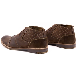 Olivier Zapatos hombre acolchados 254 marrón 6