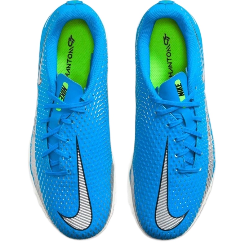 Calzado de fútbol Nike Phantom Gt Academy Tf Jr CK8484 400 azul azul 2 Calzado de fútbol Nike Phantom Gt Academy Tf Jr CK8484 400 azul azul 2