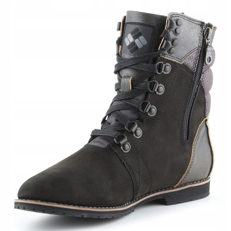 Botas para mujeres Columbia Veintice Ave WP Mid BL2769-010 Negro 2
