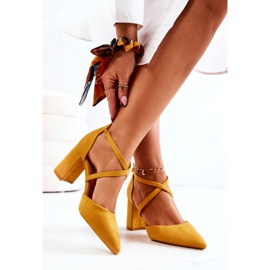 PS1 Zapatos De Tacón De Mujer En Spitz Yellow Future amarillo 2 PS1 Zapatos De Tacón De Mujer En Spitz Yellow Future amarillo 2