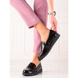 La.Fi zapatos negros clasicos 3