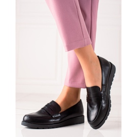 La.Fi zapatos negros clasicos 4