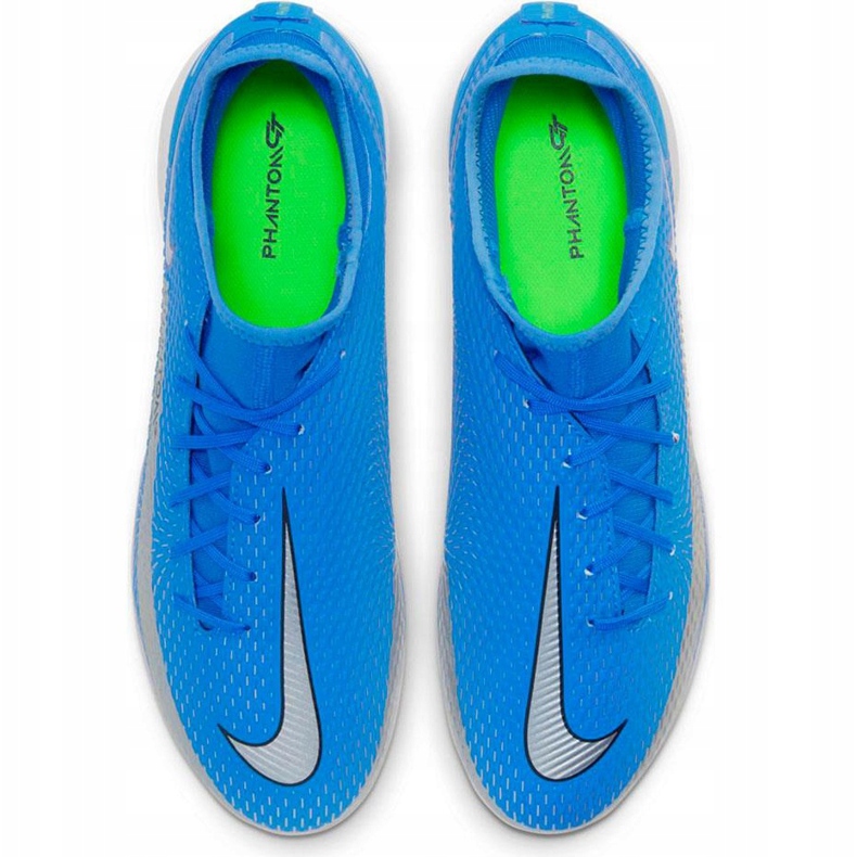 Calzado de fútbol Nike Phantom Gt Academy Df Ic M CW6668 400 azul 4 Calzado de fútbol Nike Phantom Gt Academy Df Ic M CW6668 400 azul 4