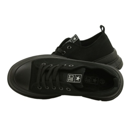 News Zapatillas de deporte femeninas en la plataforma negra 21sp02-1400 negro 5