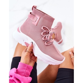 Calcetines Deportivos Mujer Rosa KeSports rosado 5