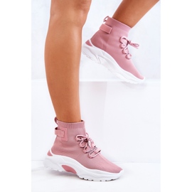 Calcetines Deportivos Mujer Rosa KeSports rosado 4