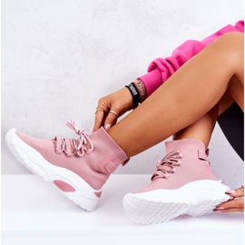 Calcetines Deportivos Mujer Rosa KeSports rosado 3