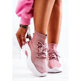 Calcetines Deportivos Mujer Rosa KeSports rosado 6