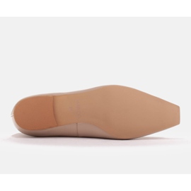 Marco Shoes Bailarinas de mujer con laterales bajos beige 6