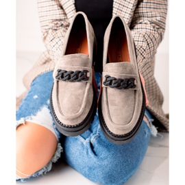 Mocasín LA.FI ante gris negro 4