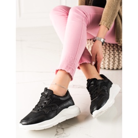TRENDI Zapatillas clásicas negras negro 1