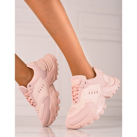 TRENDI Zapatillas Rosadas rosado 3