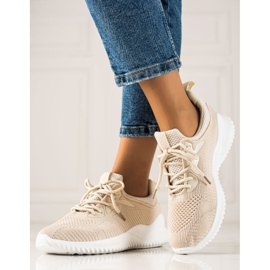 TRENDI Calzado deportivo Zapatillas de deporte beige 4