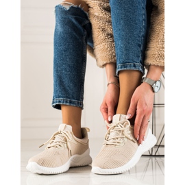 TRENDI Calzado deportivo Zapatillas de deporte beige 2