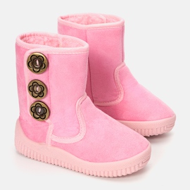 Botas infantiles rosa Lilu rosado 1