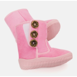 Botas infantiles rosa Lilu rosado 2