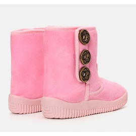 Botas infantiles rosa Lilu rosado 3