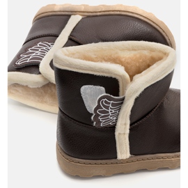 Botas infantiles Wings marrón 2