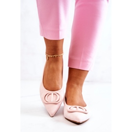 PS1 Bailarinas De Ante Spitz Rosa Claro Neriso rosado 3