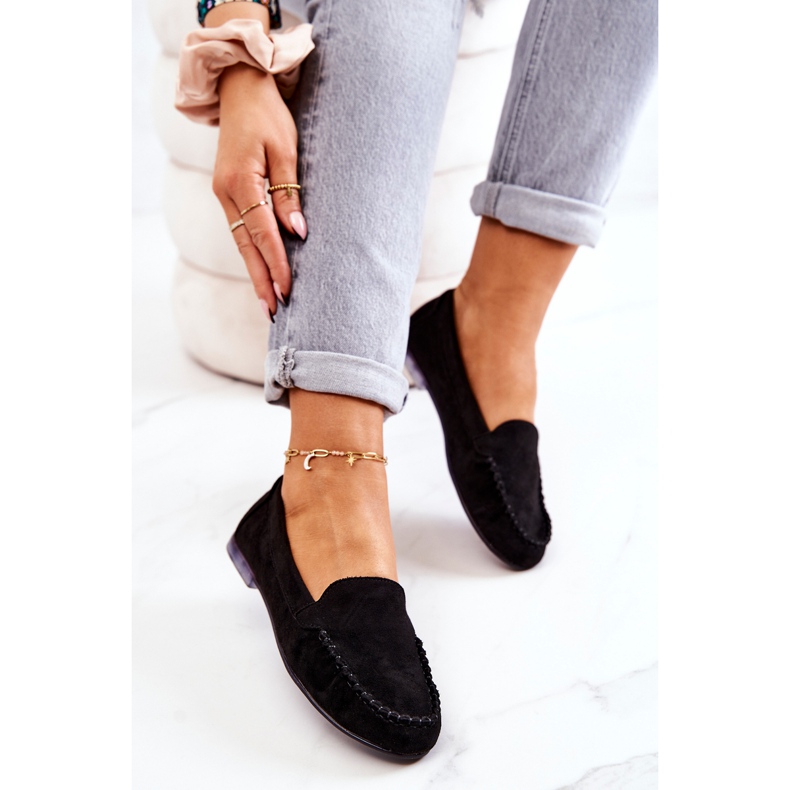 Mocasines Ante Sergio Leone MK722 Negro 1