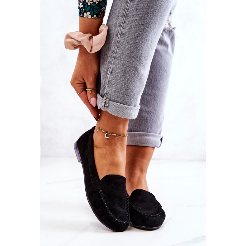 Mocasines Ante Sergio Leone MK722 Negro 2