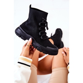 FM1 Negro Kimberly Sports Calcetines Zapatos 1