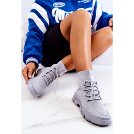 FM1 Zapatos Kimberly Sport Calcetines Grises 6