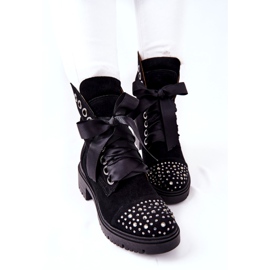 Botas de ante Workery Lewski Shoes Tied 3069 Black negro 1