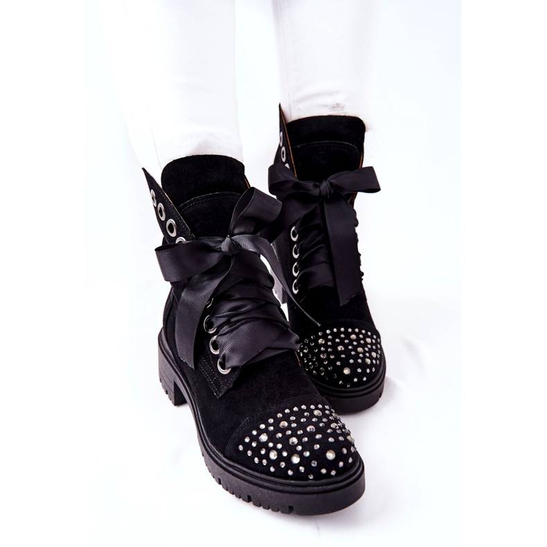 Botas de ante Workery Lewski Shoes Tied 3069 Black negro 1