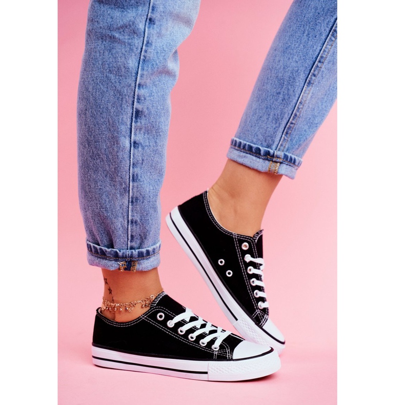 PS1 Zapatillas Omerta Negra con Suela Blanca blanco negro 1