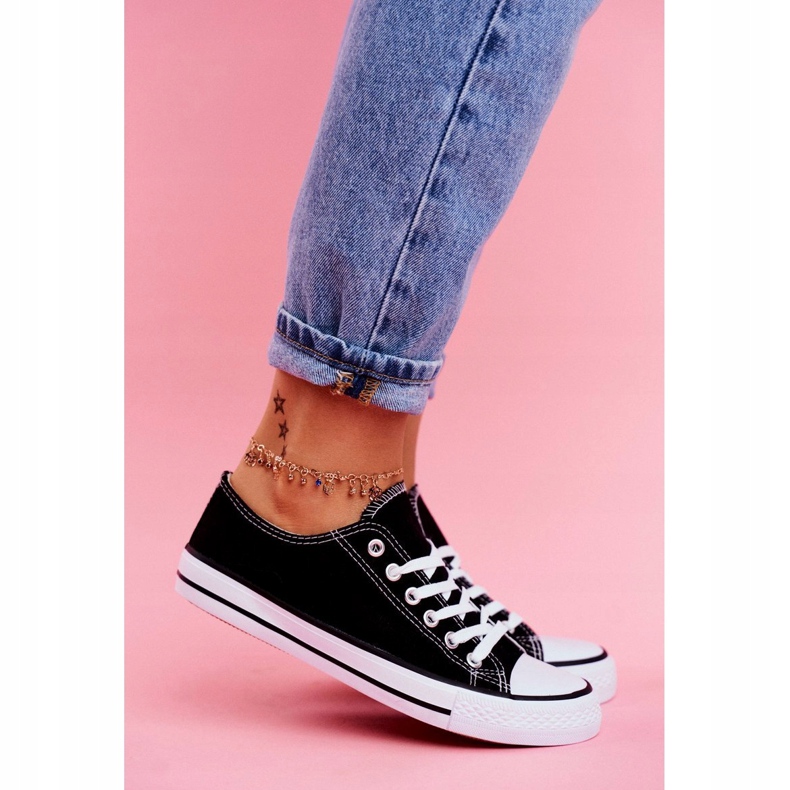 PS1 Zapatillas Omerta Negra con Suela Blanca blanco negro 2