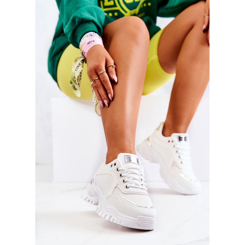 FS2 Zapatillas En La Plataforma Blanco Sallie 2